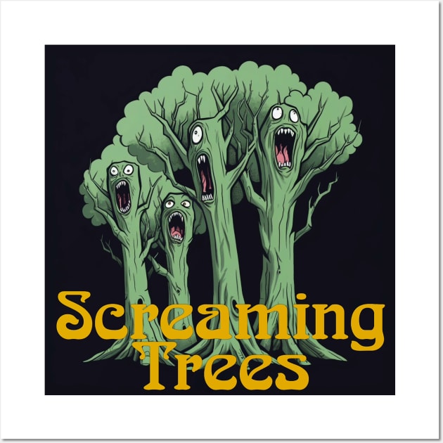 Screaming Trees Wall Art by BarrySullivan